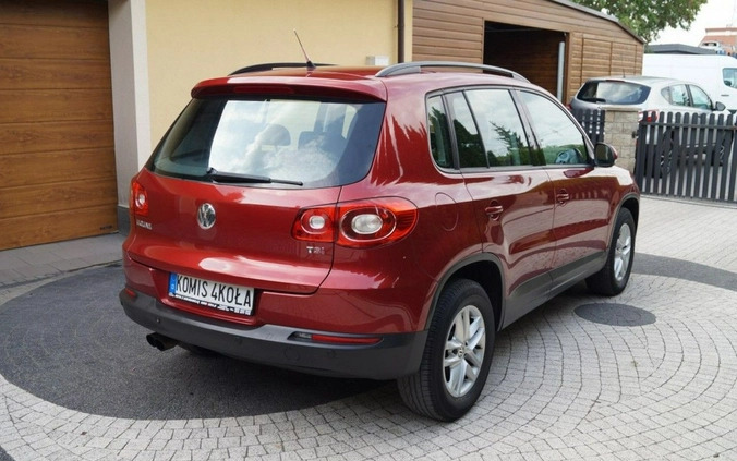 Volkswagen Tiguan cena 33900 przebieg: 153000, rok produkcji 2009 z Twardogóra małe 211